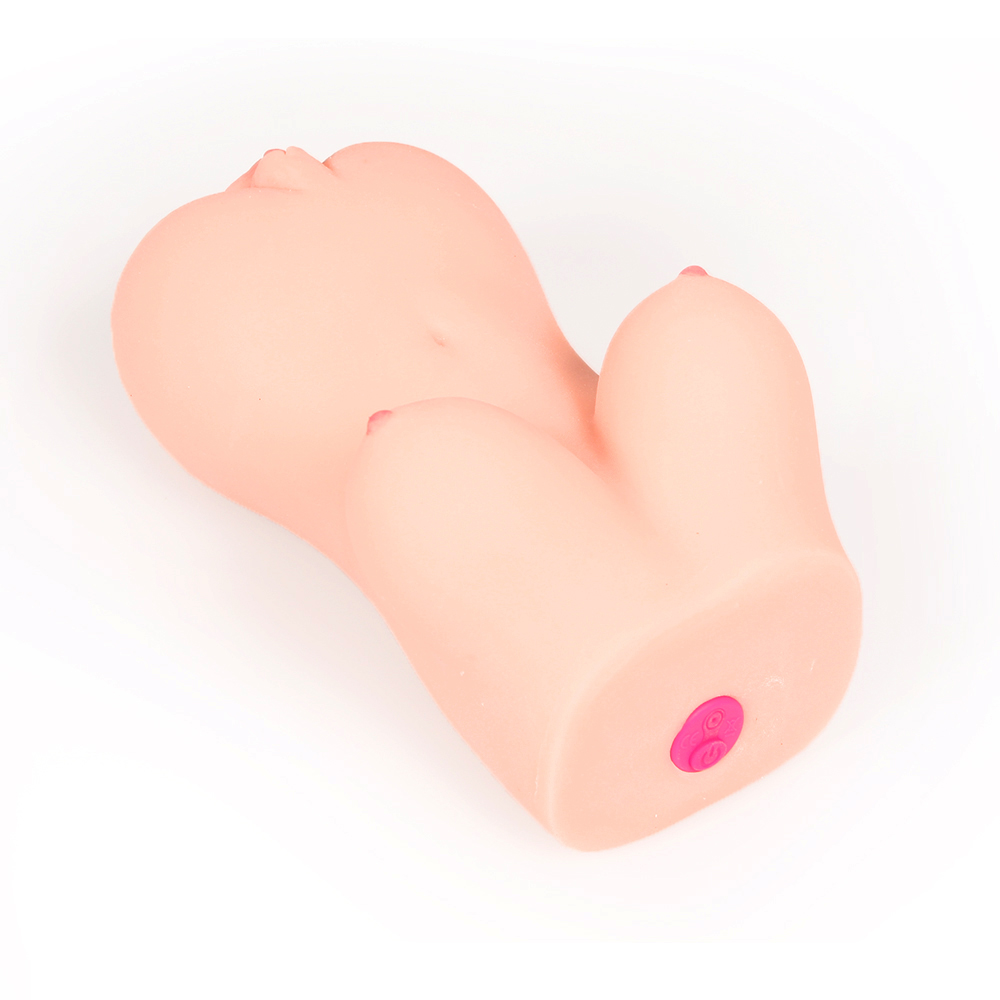 мастурбатор clara onahole с вибрацией и имитацией груди kokos m03-001-12v в Москве
