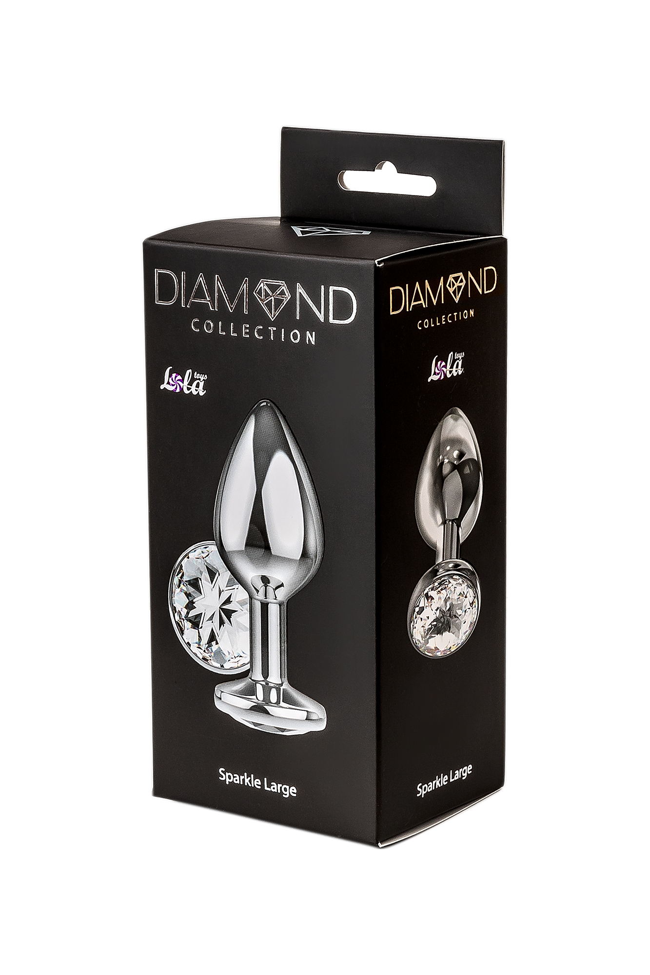 анальная пробка diamond clear sparkle large 4010-01lola в Москве