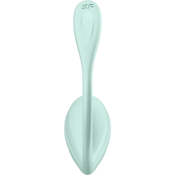 виброяйцо satisfyer smooth petal connect app, мятное, 6,5 см в Москве