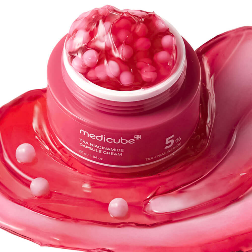 medicube txa niacinamide capsule cream 55g, осветляющий капсульный крем с 5% ниацинамида 55 г в Москве