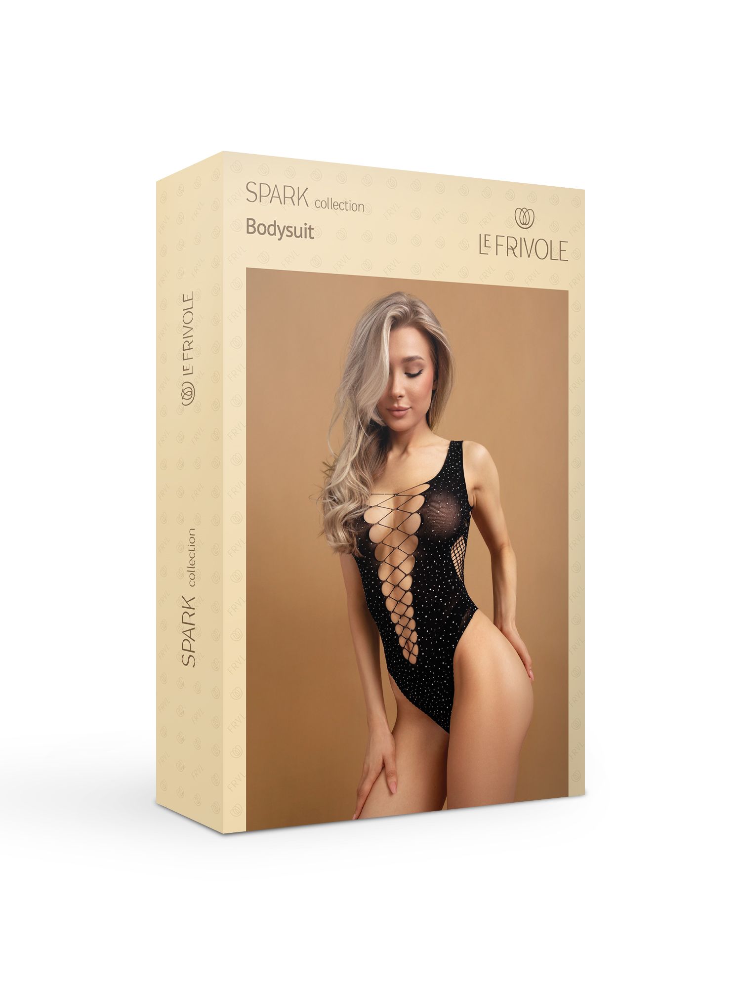 Эротическое черное боди с вырезами на животе искрящееся старазами в Москве