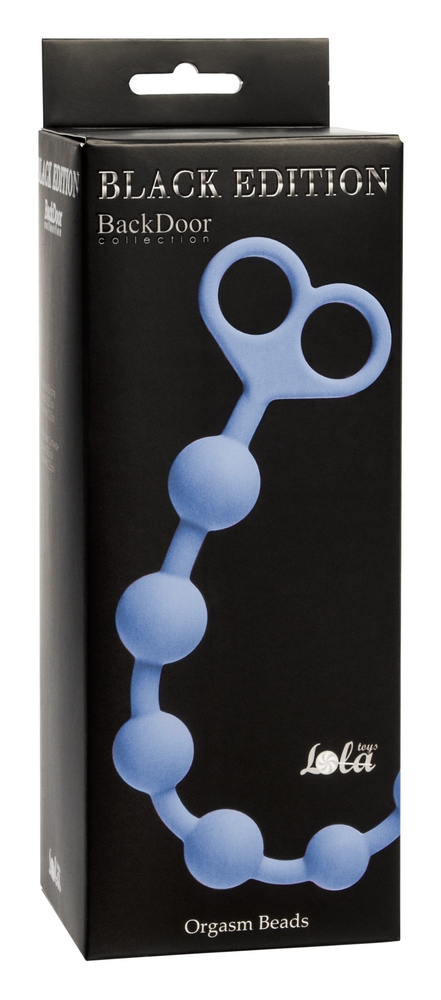 анальная цепочка orgasm beads blue 4201-02lola в Москве