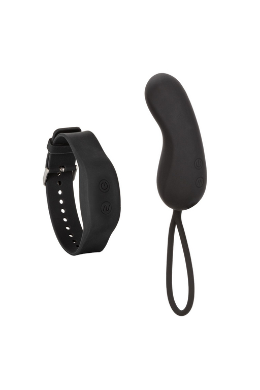 компактный вибромассажер с управлением при помощи браслета wristband remote curve в Москве