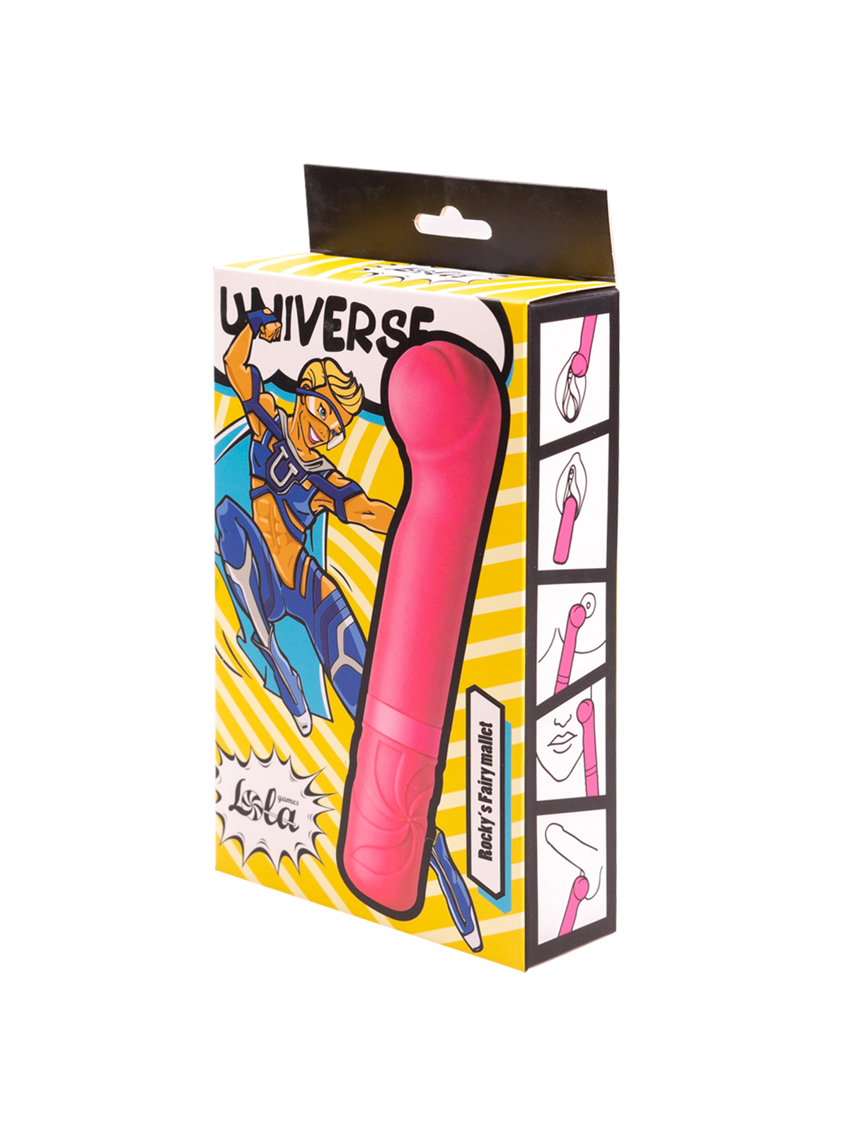 перезаряжаемый вибратор universe rocky’s fairy mallet pink 9601-03lola в Москве