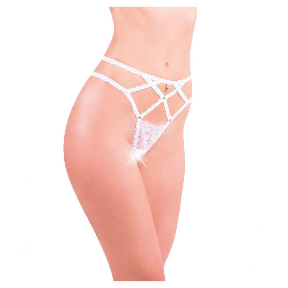 Эротическое стринги с доступом flirton 2845-1 белые в Москве