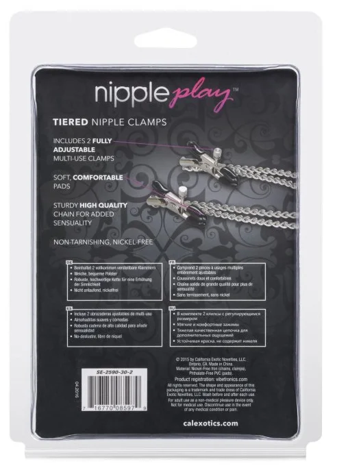 зажимы для сосков tiered nipple clamps в Москве