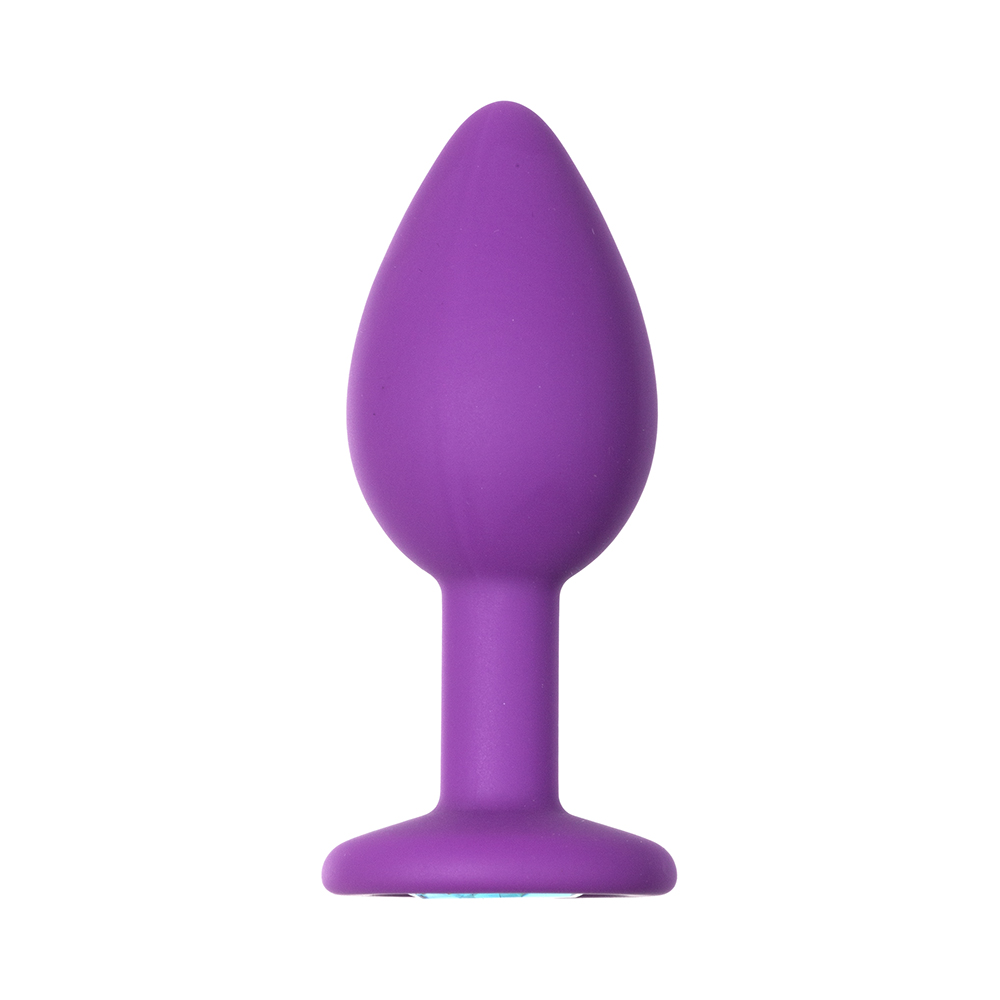 анальная пробка emotions cutie small purple light blue crystal 4011-03lola в Москве