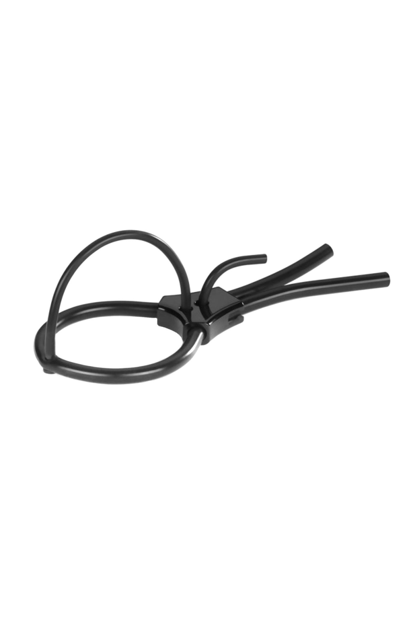 электросбруя mystim pure pete, силикон, черный, 14 см в Москве
