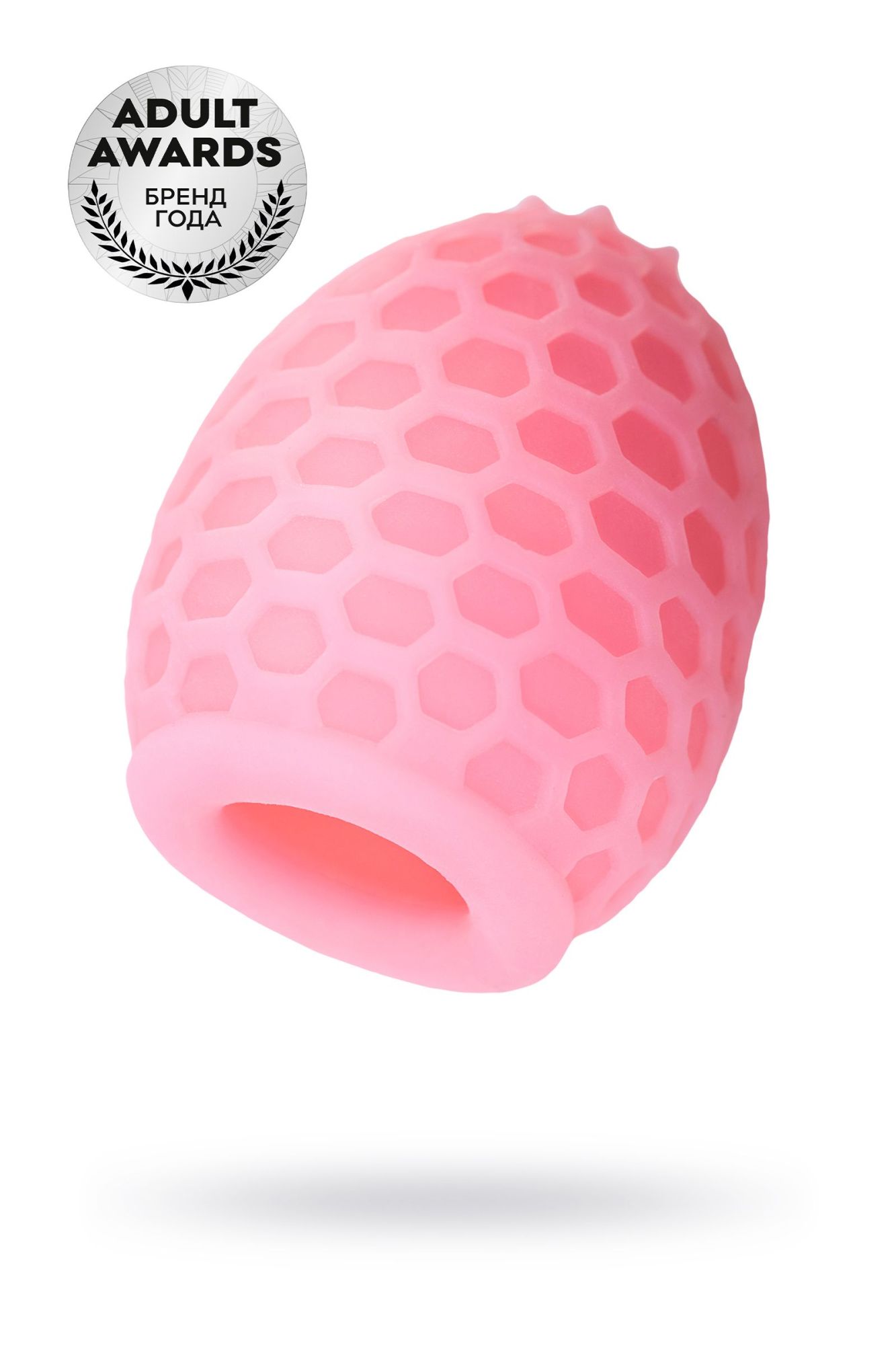 мастурбатор a-toys pufl, розовый, тре, 6 см ø 2,7 см в Москве