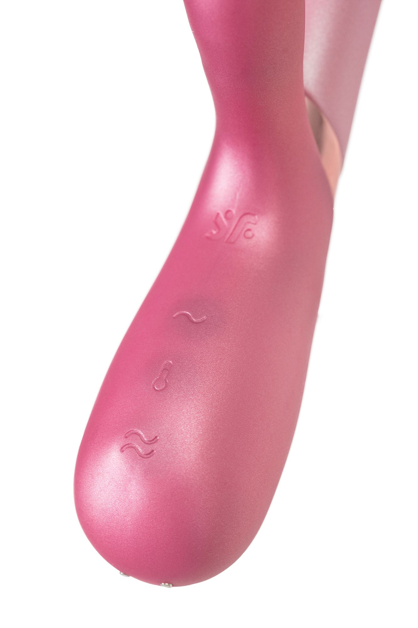 вибратор satisfyer hot lover с клиторальным стимулятором, розовый в Москве