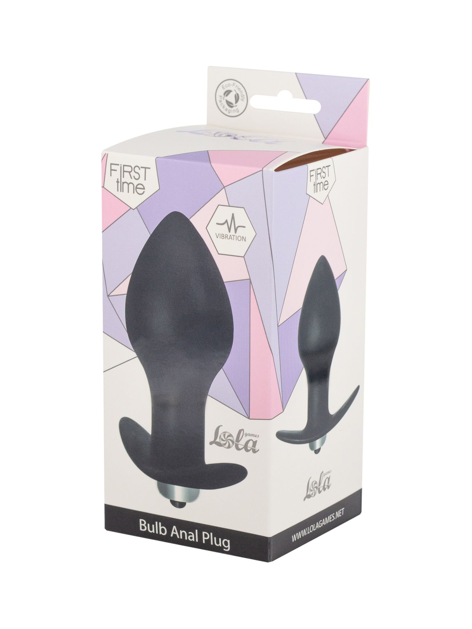 анальная пробка с вибрацией bulb anal plug black (батарейки ааа) 5006-03lola в Москве