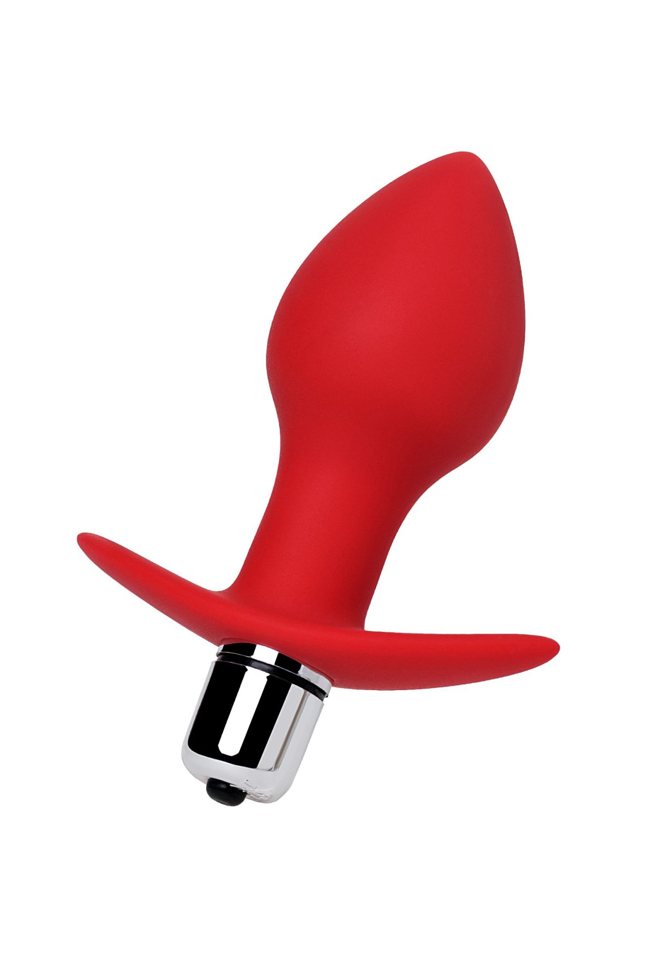 анальная вибровтулка todo by toyfa glam, силикон, красная, 9,7 см, ø 4 см в Москве