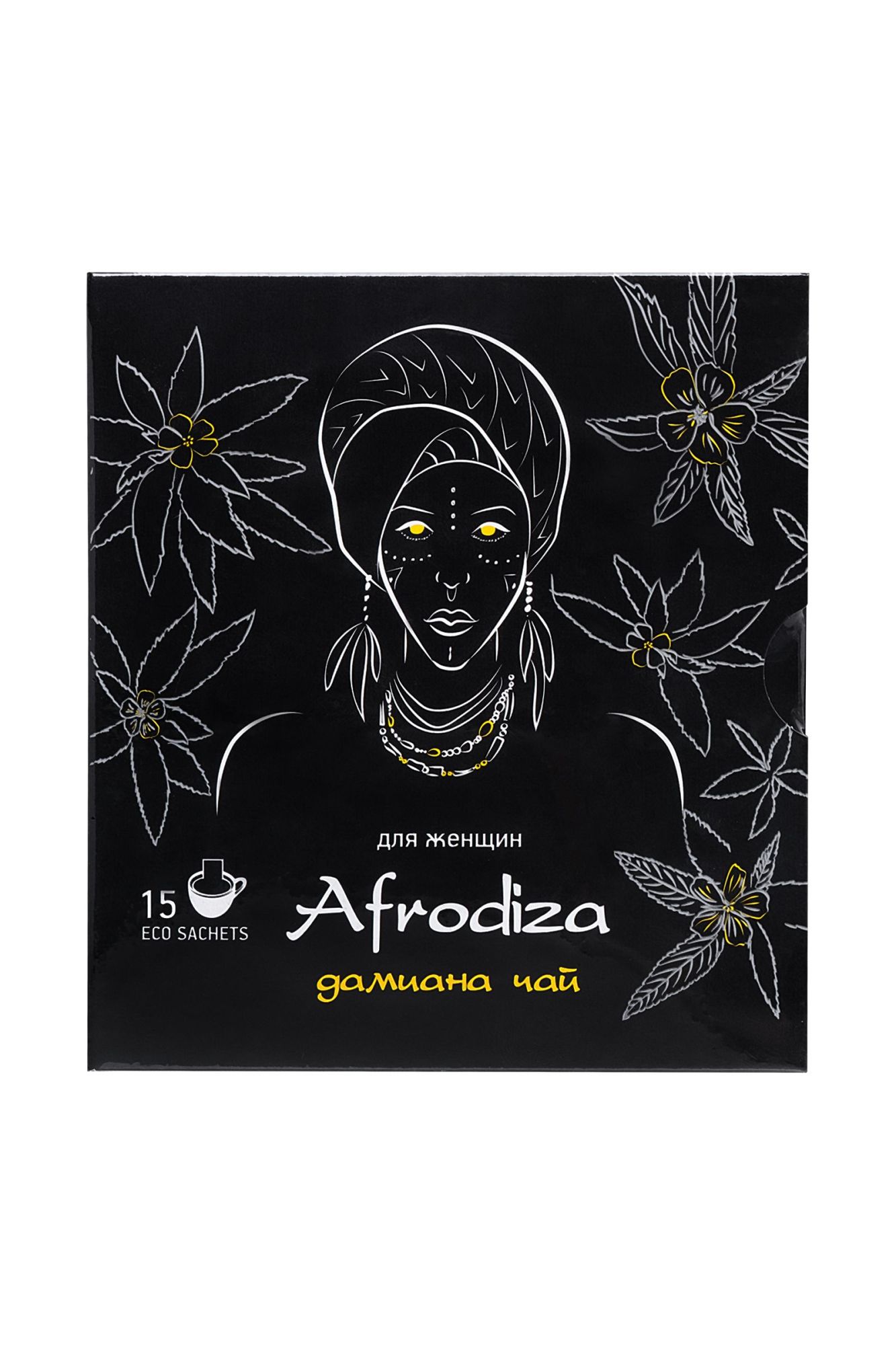 чай afrodiza, «дамиана чай», 75 г, 15 шт в Москве