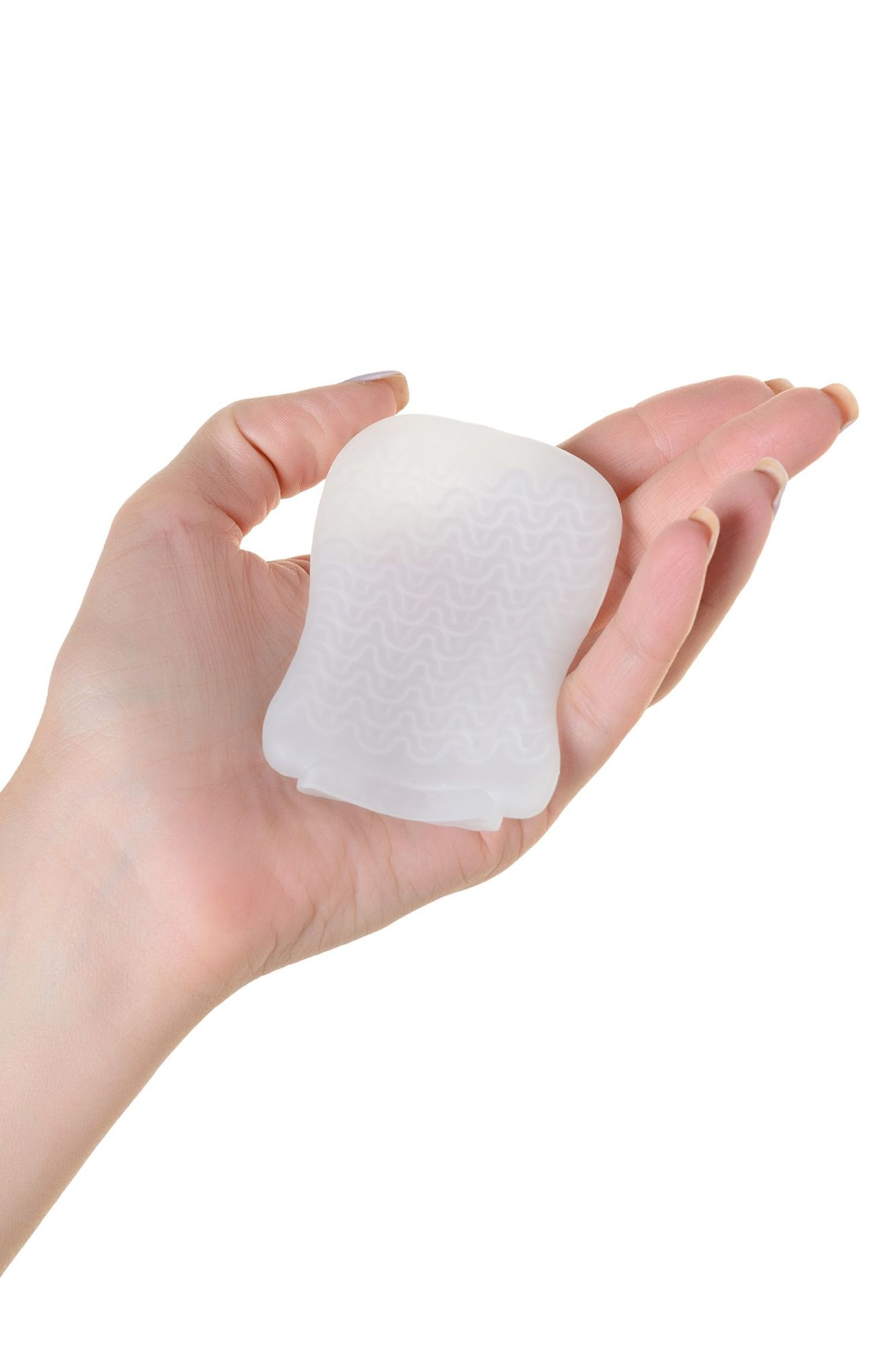 мастурбатор toyfa a-toys pocket wavy, tpr, белый, 7,8 см в Москве