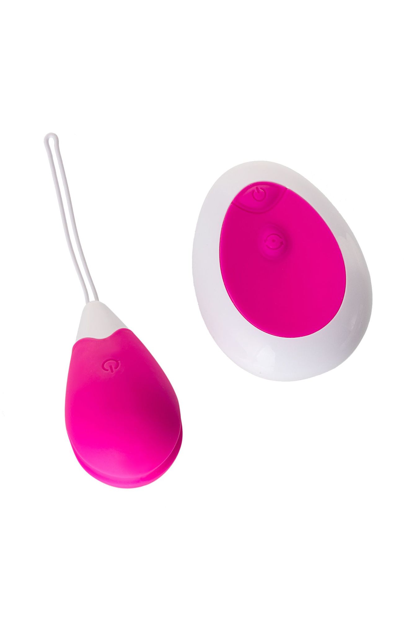 виброяйцо toyfa a-toys eggo с пультом ду, силикон, розовый, 6 см в Москве