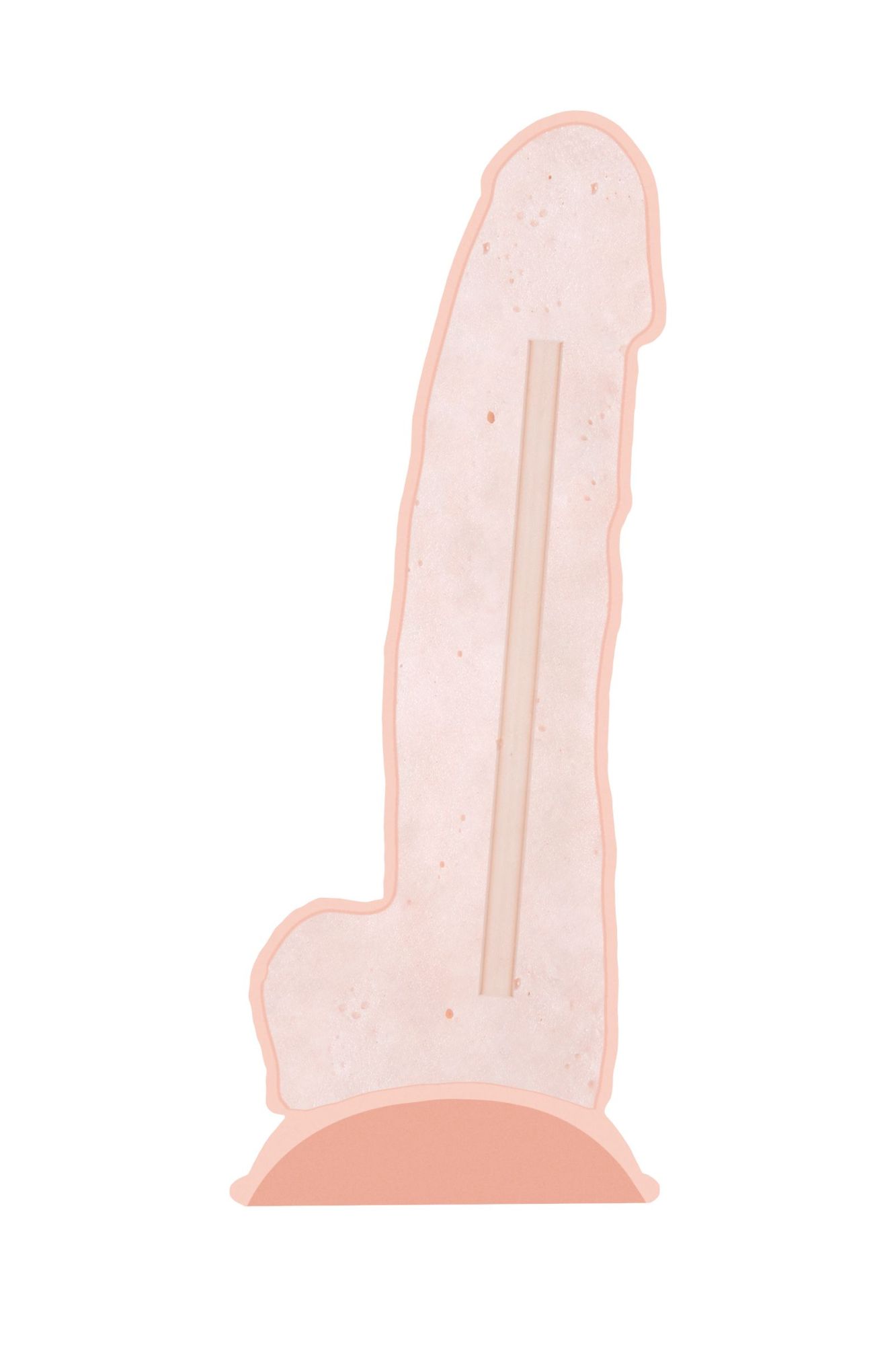 фаллоимитатор realstick silicone jake g, сайлекспан, телесный, 20,5 см в Москве