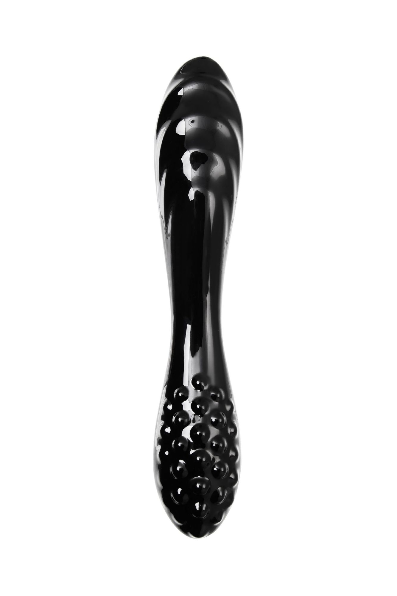 двухсторонний стеклянный стимулятор satisfyer dazzling crystal 11, чёрный в Москве