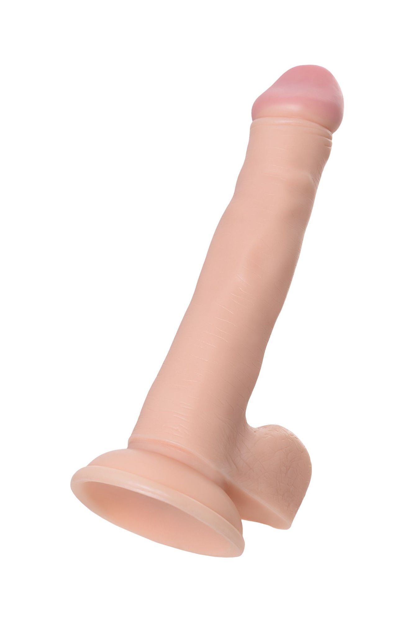 реалистичный фаллоимитатор toyfa realstick nude, pvc, телесный, 22,5 см в Москве