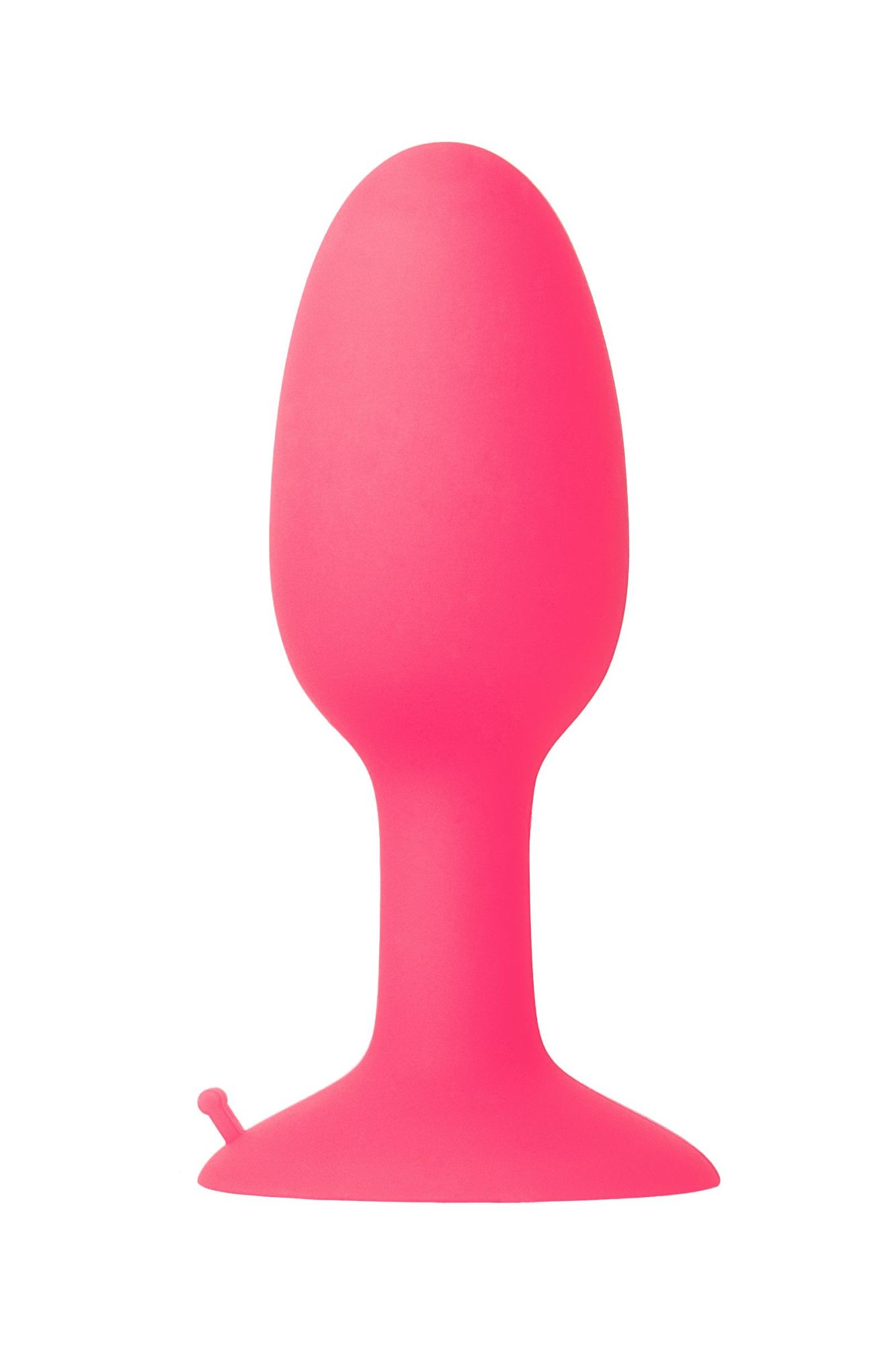 анальная втулка toyfa popo pleasure, со стальным шариком внутри, силикон, розовая, 10,5 см в Москве