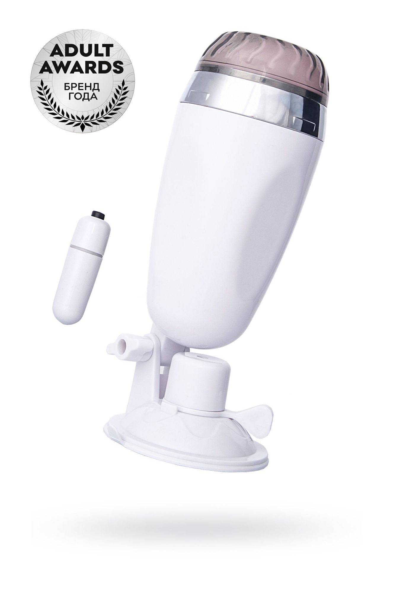 реалистичный мастурбатор toyfa a-toys coochy, tpr, белый, 21 см в Москве
