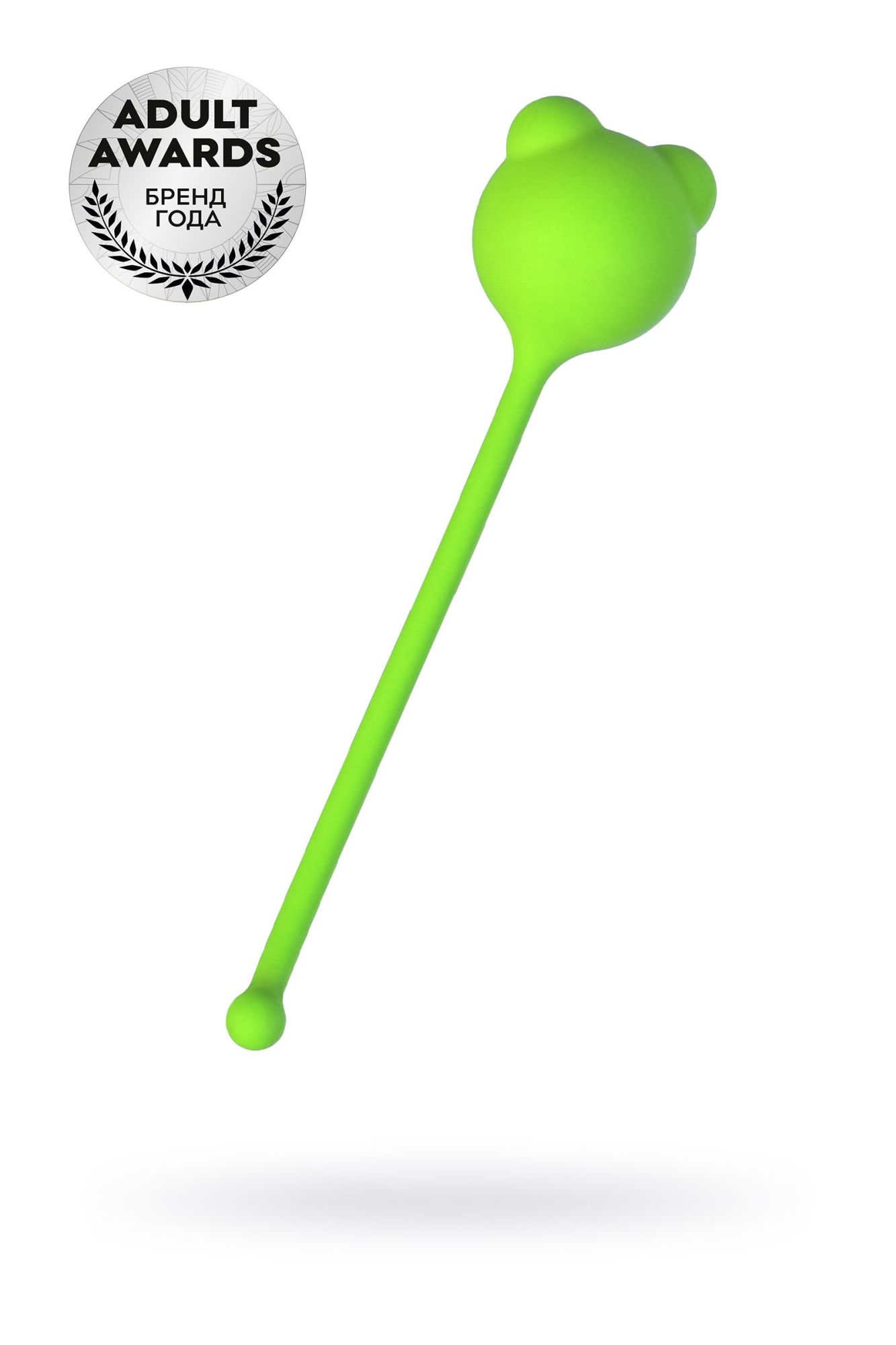 вагинальный шарик a-toys by toyfa tigo, силикон, зеленый, 12,4 см ø 2,7 см в Москве