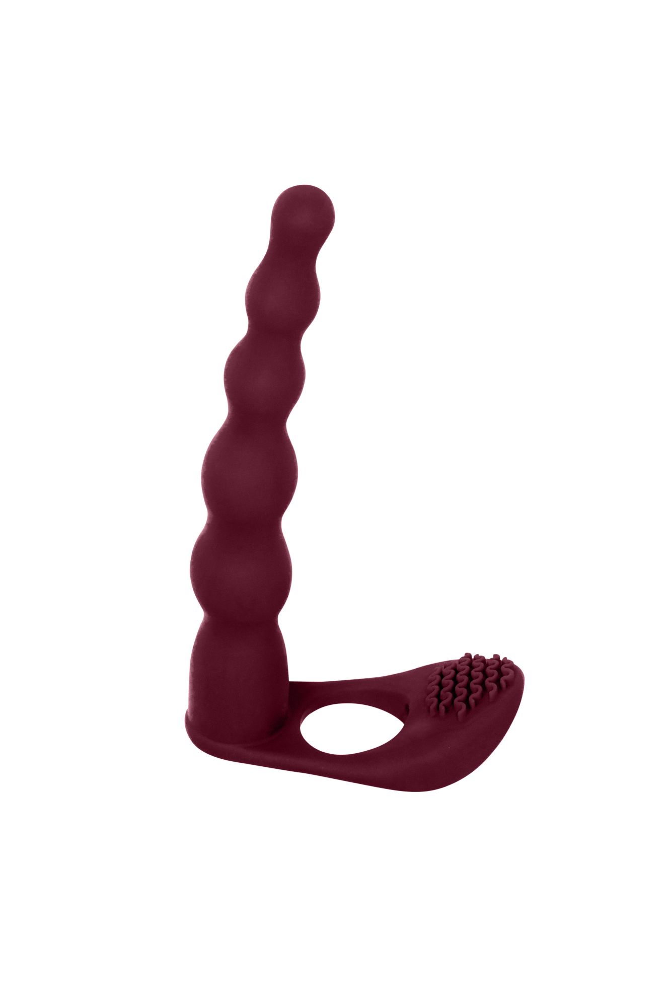 вибронасадка для двойного проникновения pure passion farnell wine red 1203-02lola в Москве