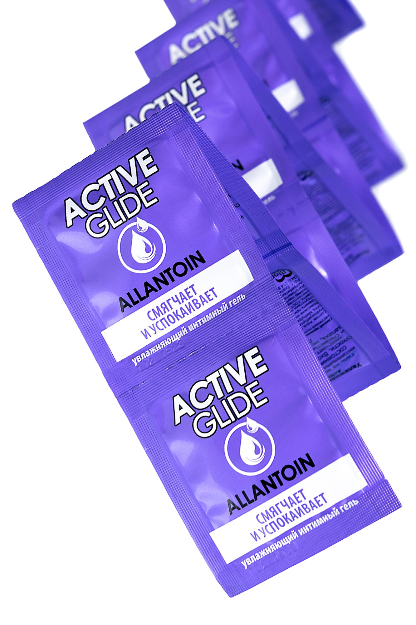 увлажняющий интимный гель active glide allantoin, 3г по 20шт в упаковке в Москве