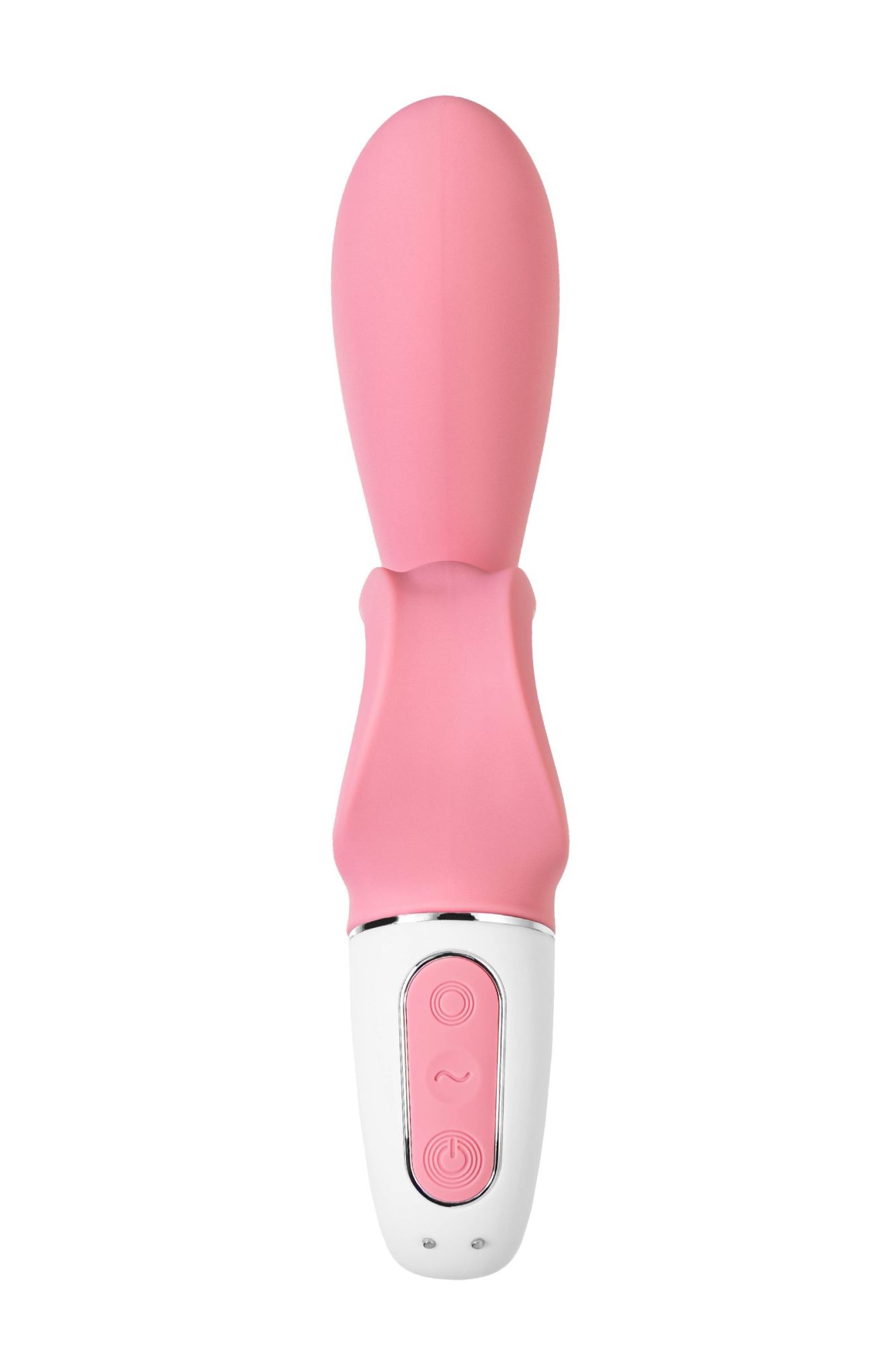 нереалистичный вибратор satisfyer hug me, силикон, розовый в Москве