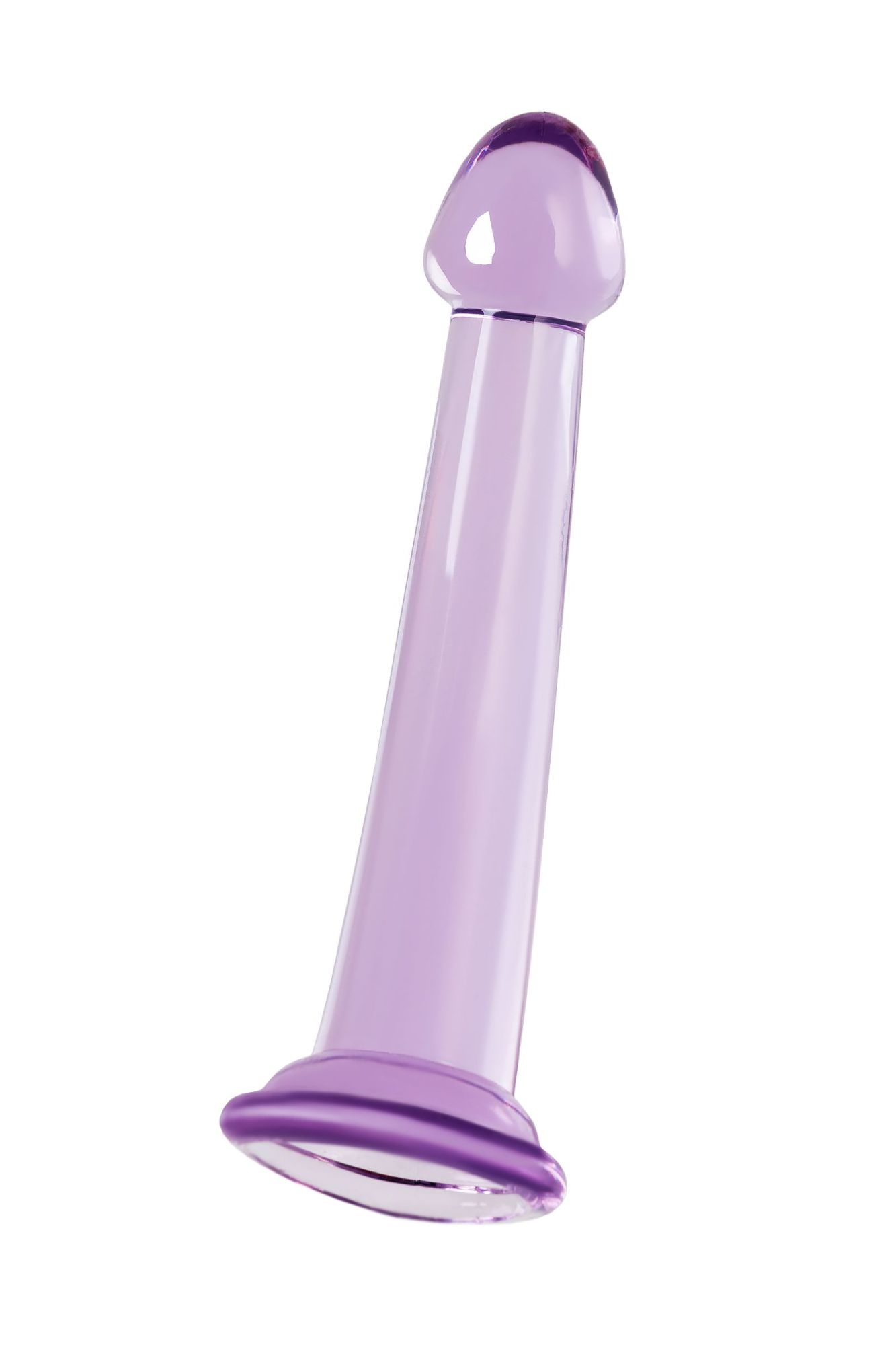 нереалистичный фаллоимитатор jelly dildo s toyfa basic, tpe, фиолетовый, 15,5 см в Москве