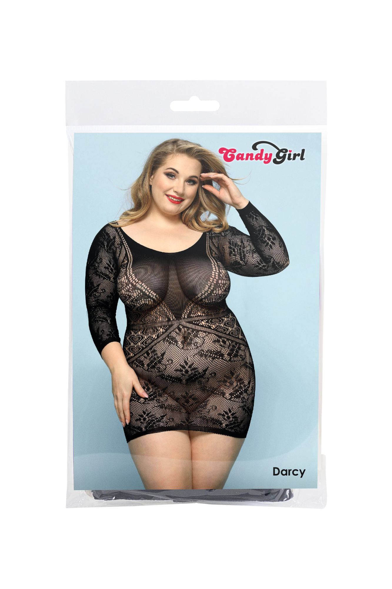 Эротическое платье candy girl darcy черное, 2xl в Москве