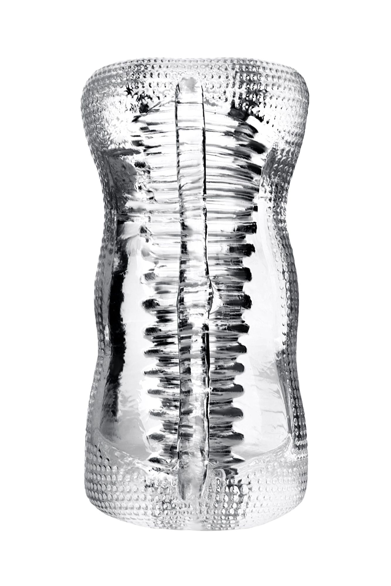 мастурбатор нереалистичный lingam by toyfa  asha, tpe, прозрачный, 14 см в Москве