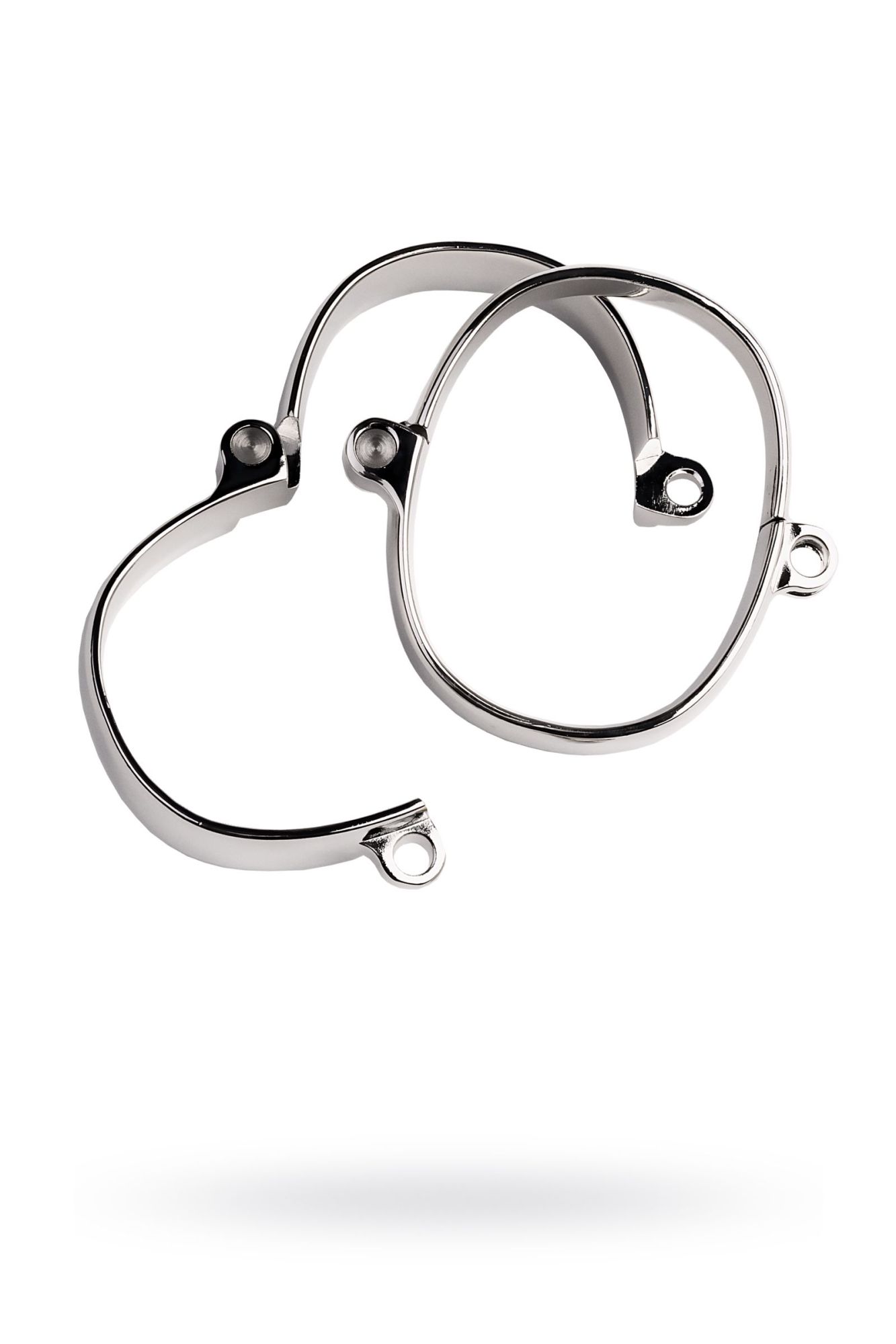 наручники, toyfa metal, серебристые, 6,5х8 см в Москве