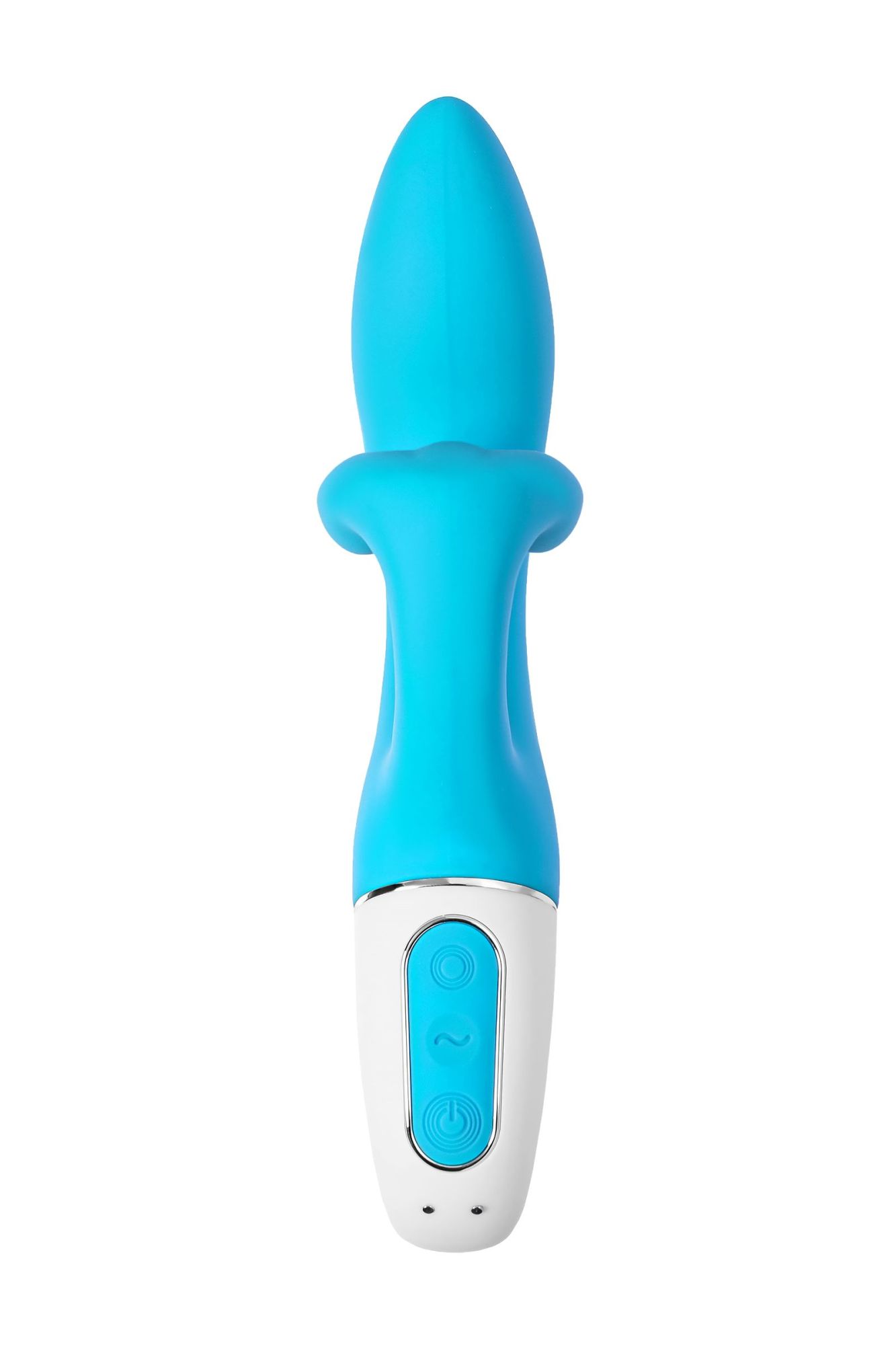 нереалистичный вибратор satisfyer embrace me, силикон, синий в Москве