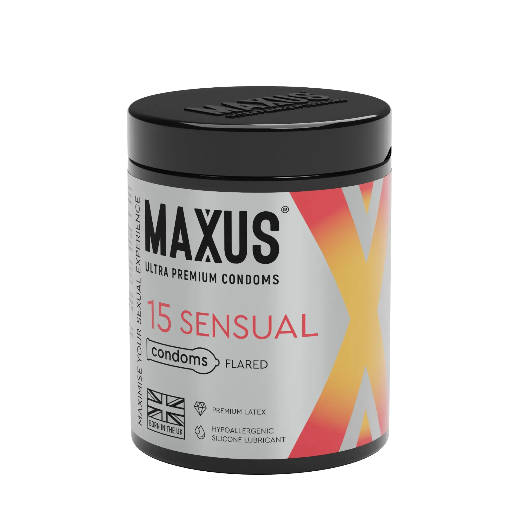 Презервативы MAXUS Sensual 15шт. гладкие X-Edition в Москве