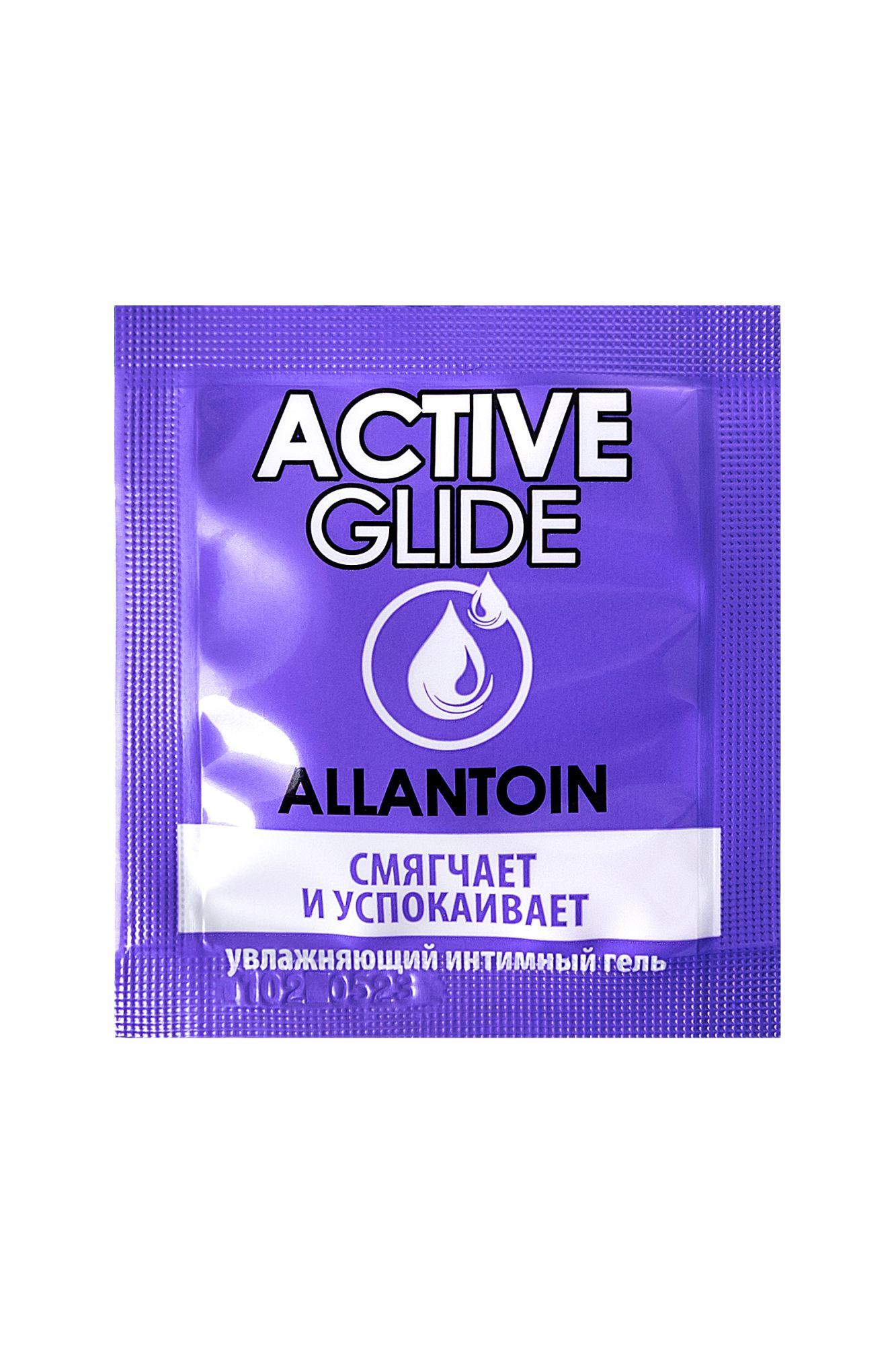 увлажняющий интимный гель active glide allantoin, 3г по 20шт в упаковке в Москве