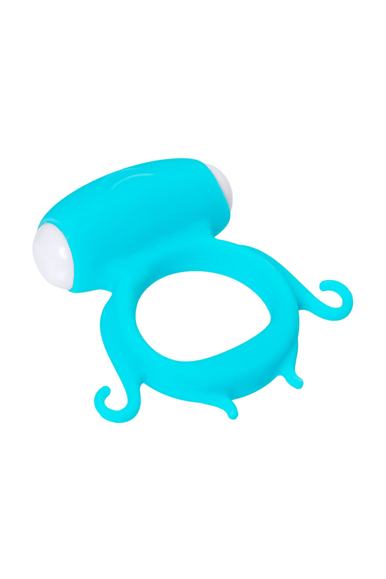 виброкольцо на пенис a-toys by toyfa sair, силикон, голубое, ø 2,6 см в Москве