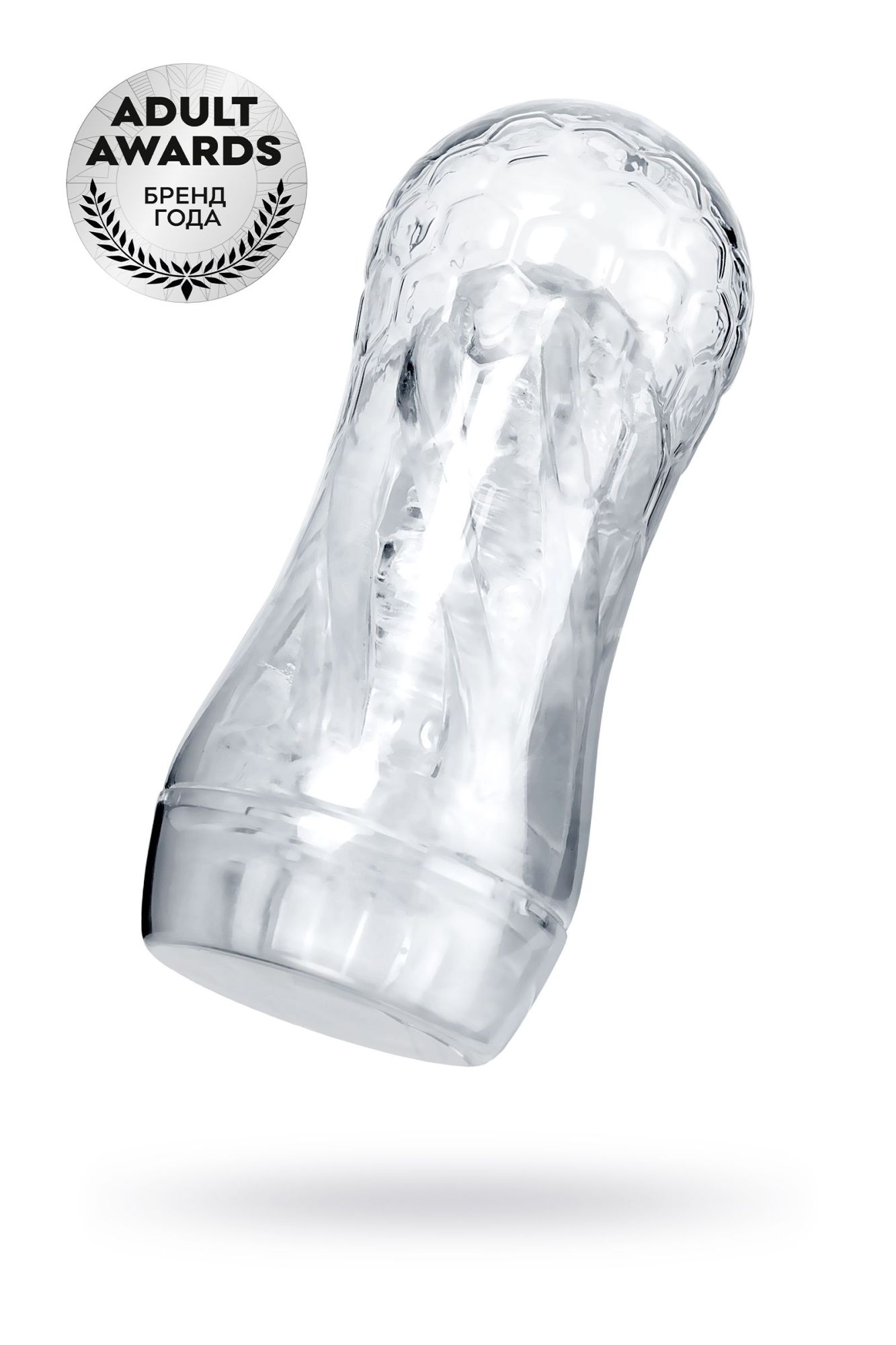 мастурбатор a-toys jelf, abs пластик, прозрачный, 18,5 см в Москве