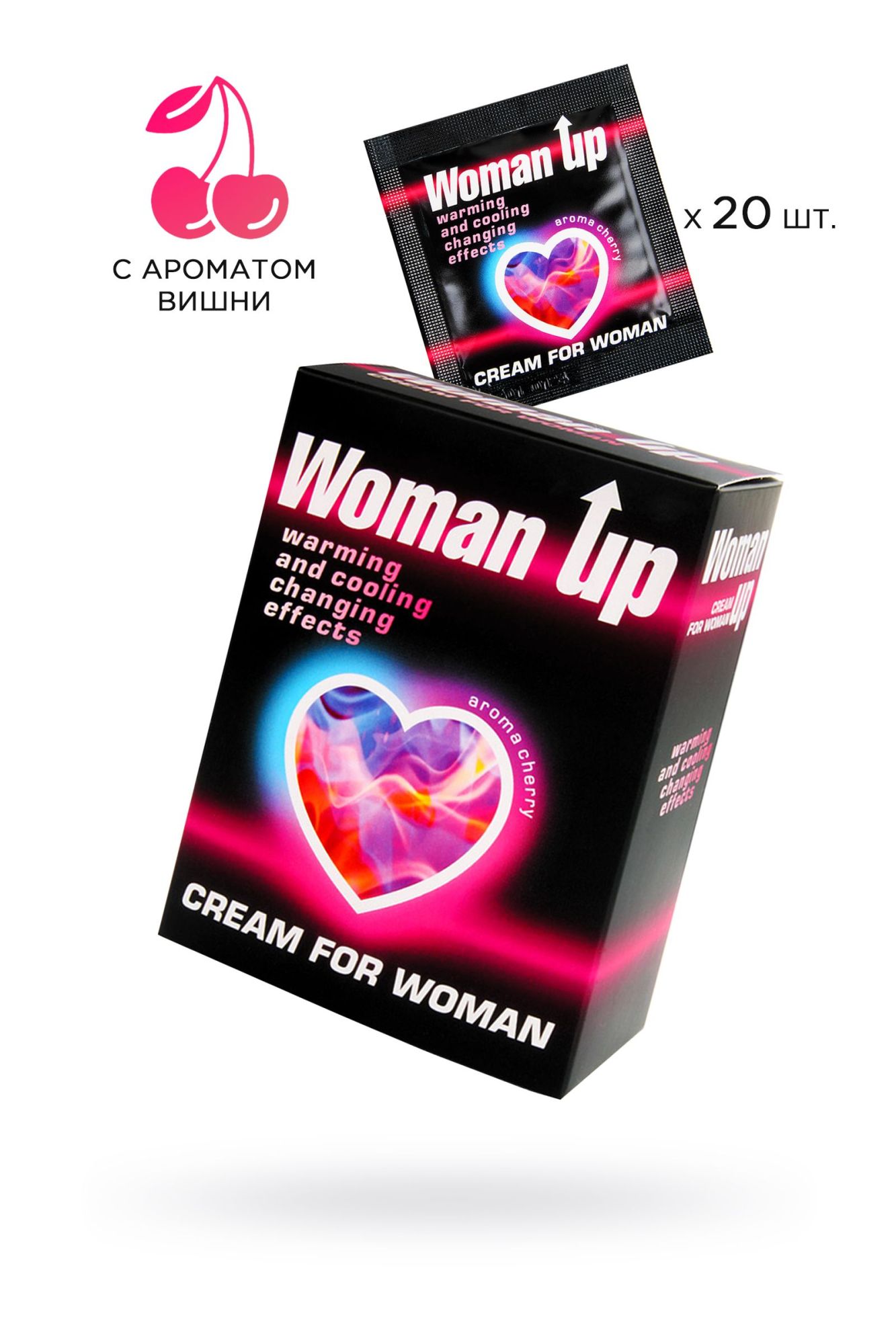 крем woman up для женщин возбуждающий 1,5 г, 20 шт в упаковке в Москве