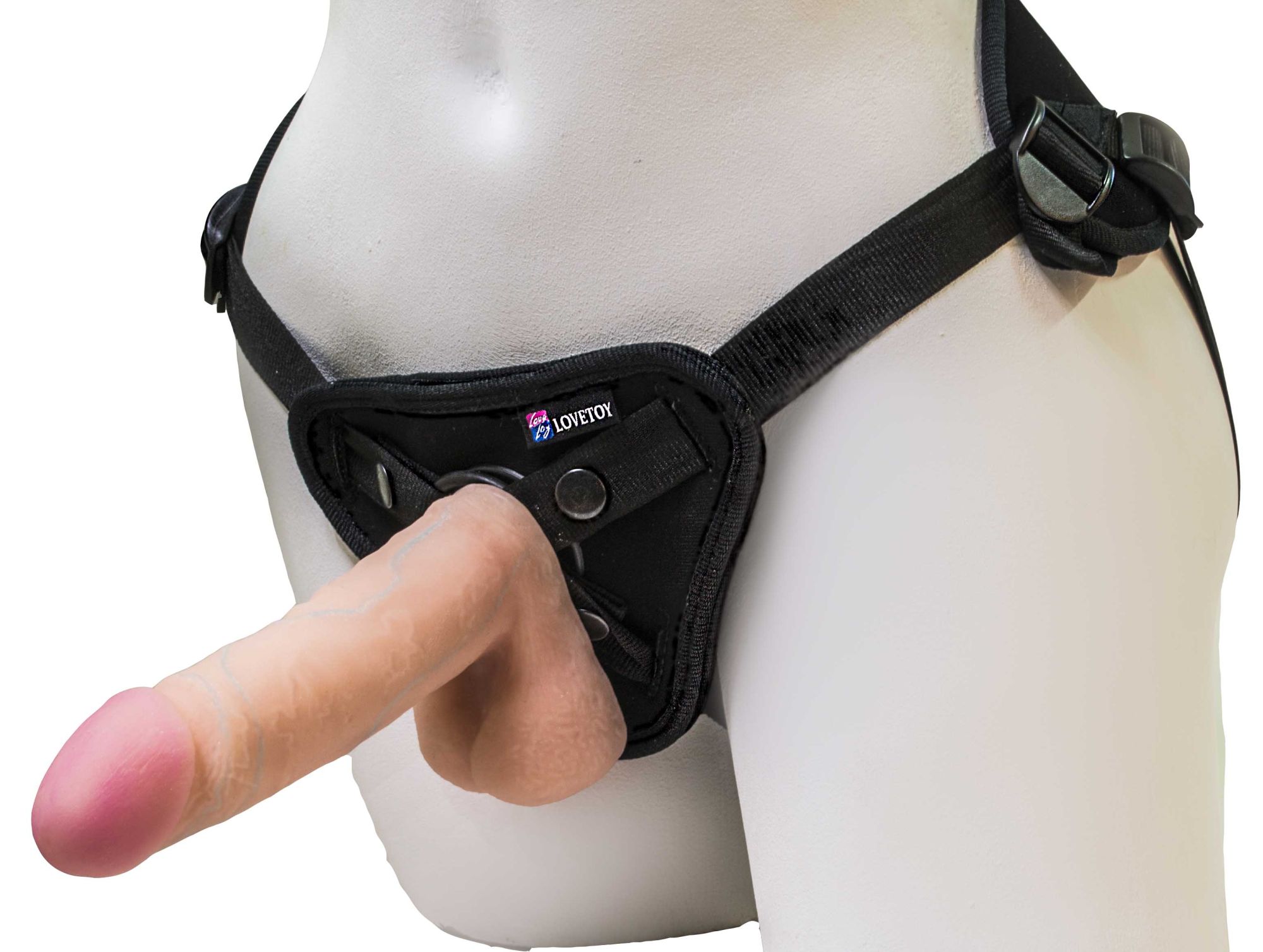 страпон с двумя насадками uni strap 6 harness best of all 531403ru в Москве