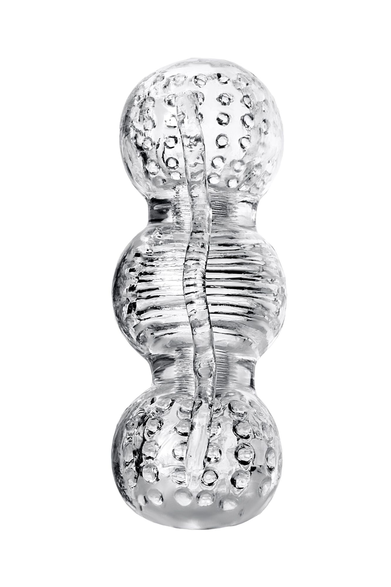 мастурбатор нереалистичный lingam by toyfa rashmi, tpe, прозрачный, 15,5 см в Москве