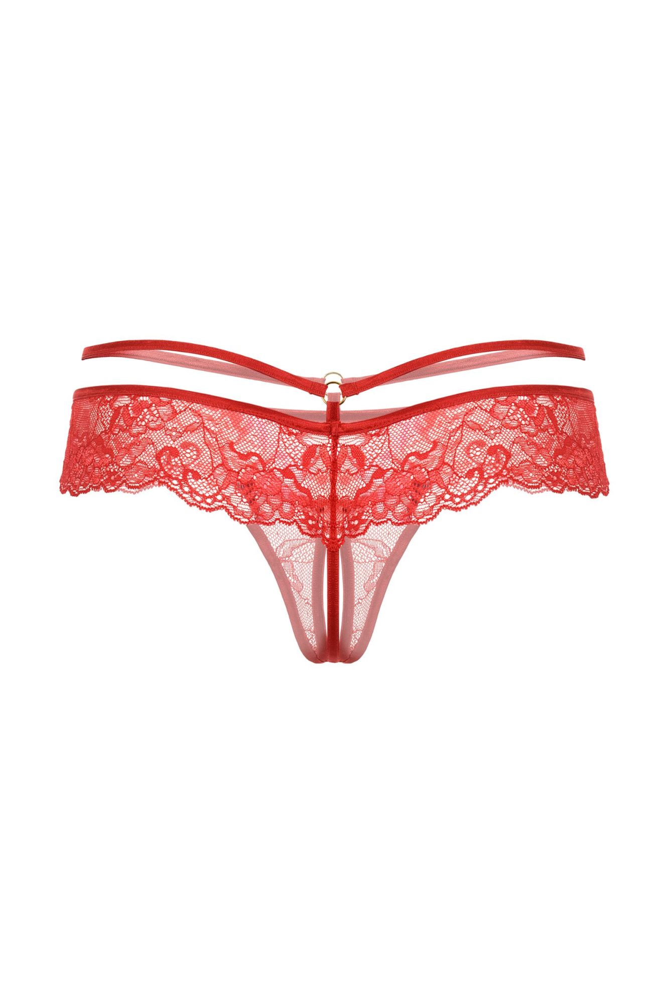 Эротическое стринги softline collection, красный, m/l в Москве