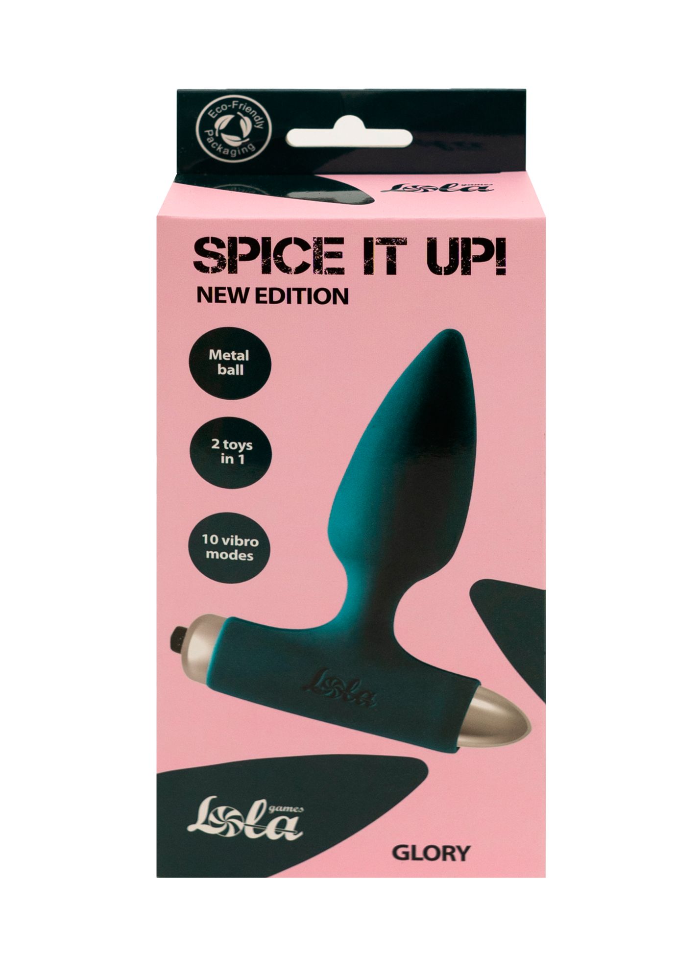 анальная пробка с вибрацией spice it up new edition glory dark green 8015-02lola в Москве