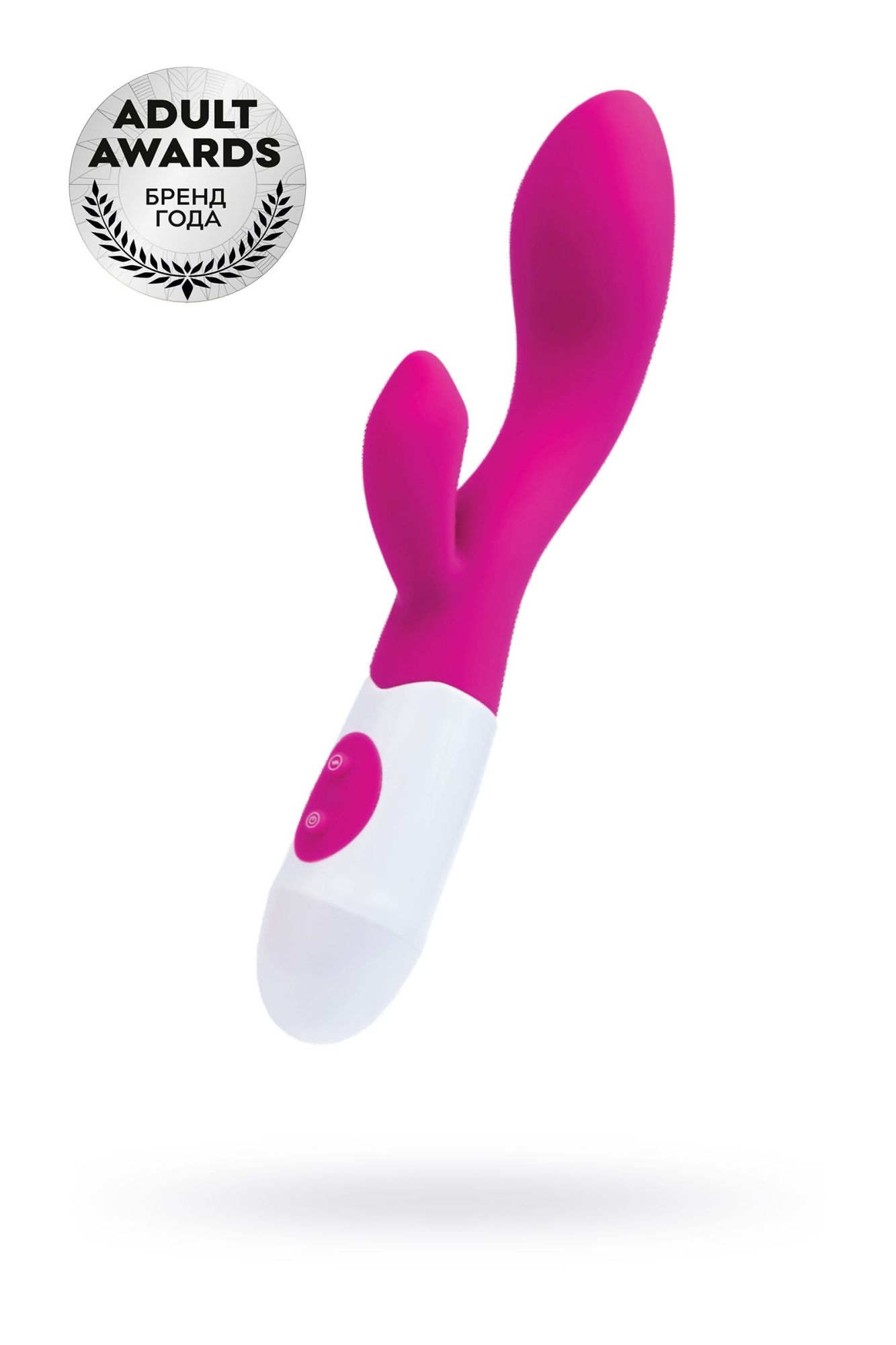 вибратор с клиторальным стимулятором toyfa a-toys fela, силикон, розовый, 20,5 см в Москве