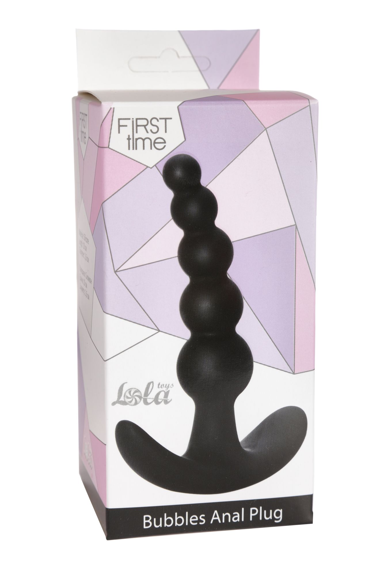 анальная пробка bubbles anal plug black 5001-03lola в Москве