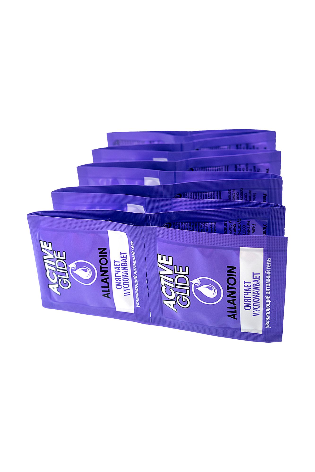 увлажняющий интимный гель active glide allantoin, 3г по 20шт в упаковке в Москве