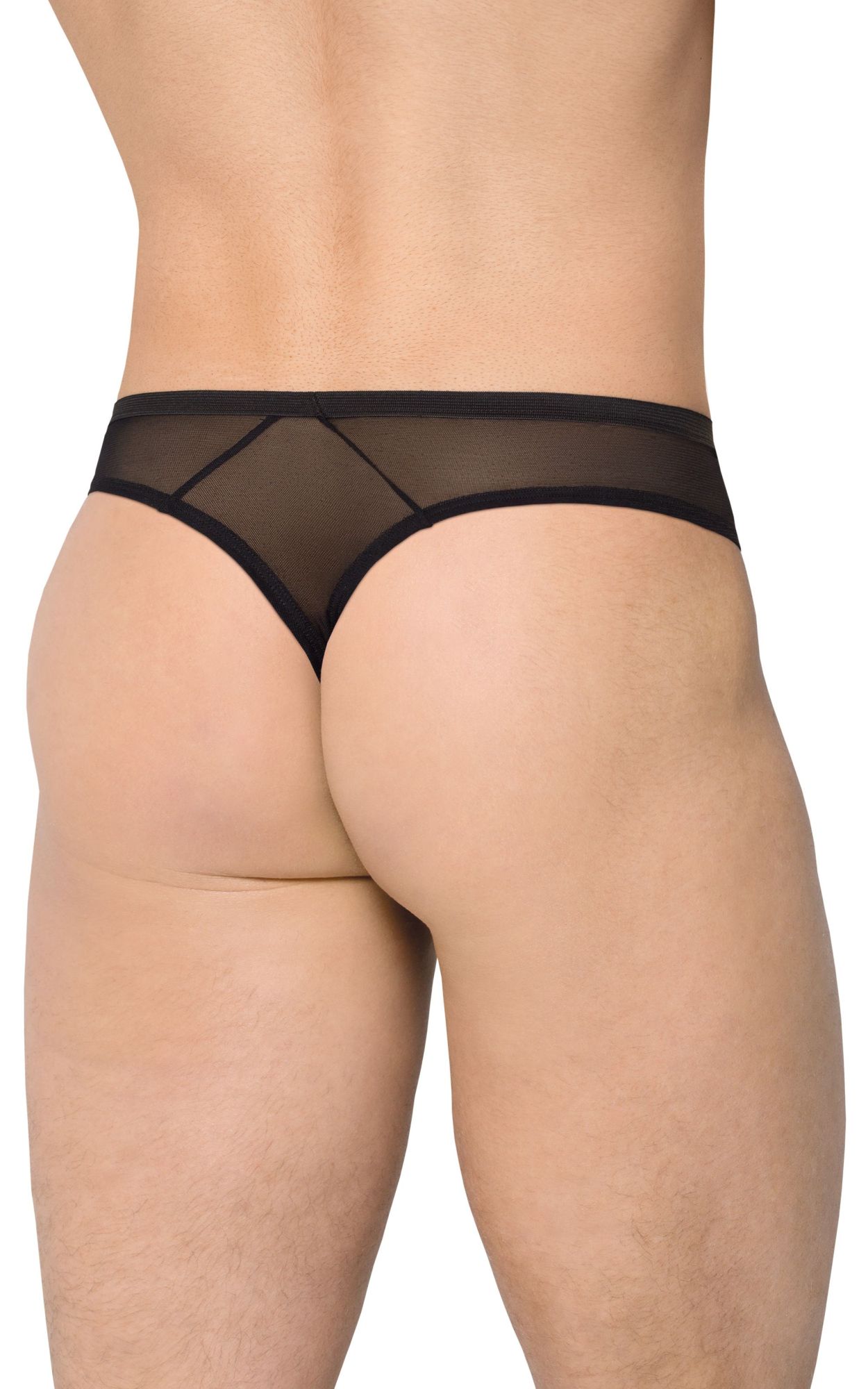 Эротическое трусы мужские wetlook + сетка softline collection, черный, m/l в Москве