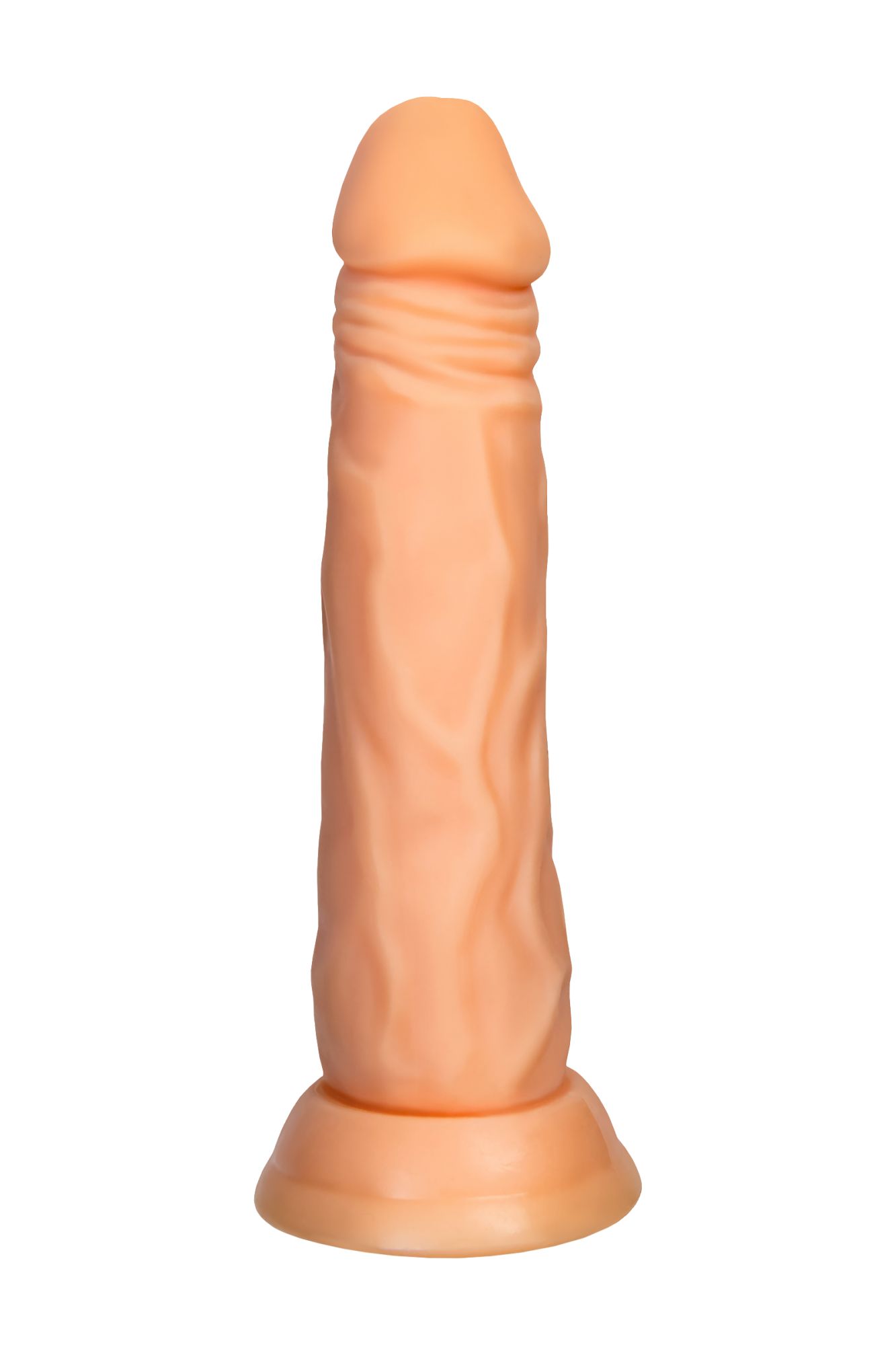 реалистичный фаллоимитатор a-toys by toyfa toon, tpe, телесный, 20 см в Москве