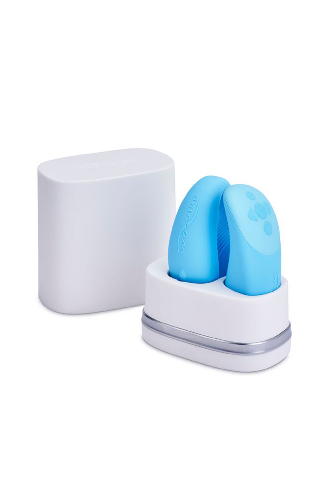 вибратор we-vibe chorus силикон, голубой, 11 см в Москве