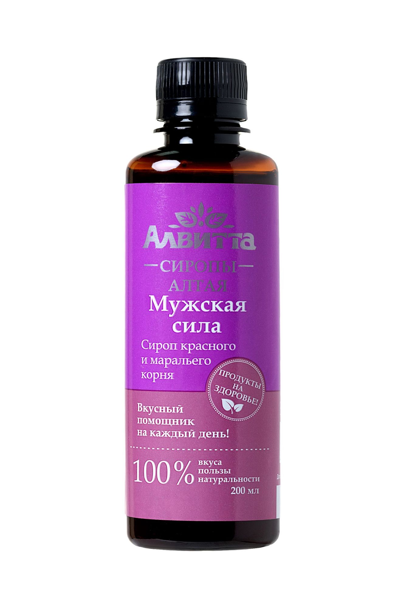сироп красного и маральего корня «мужская сила» для мужчин, 200 мл в Москве