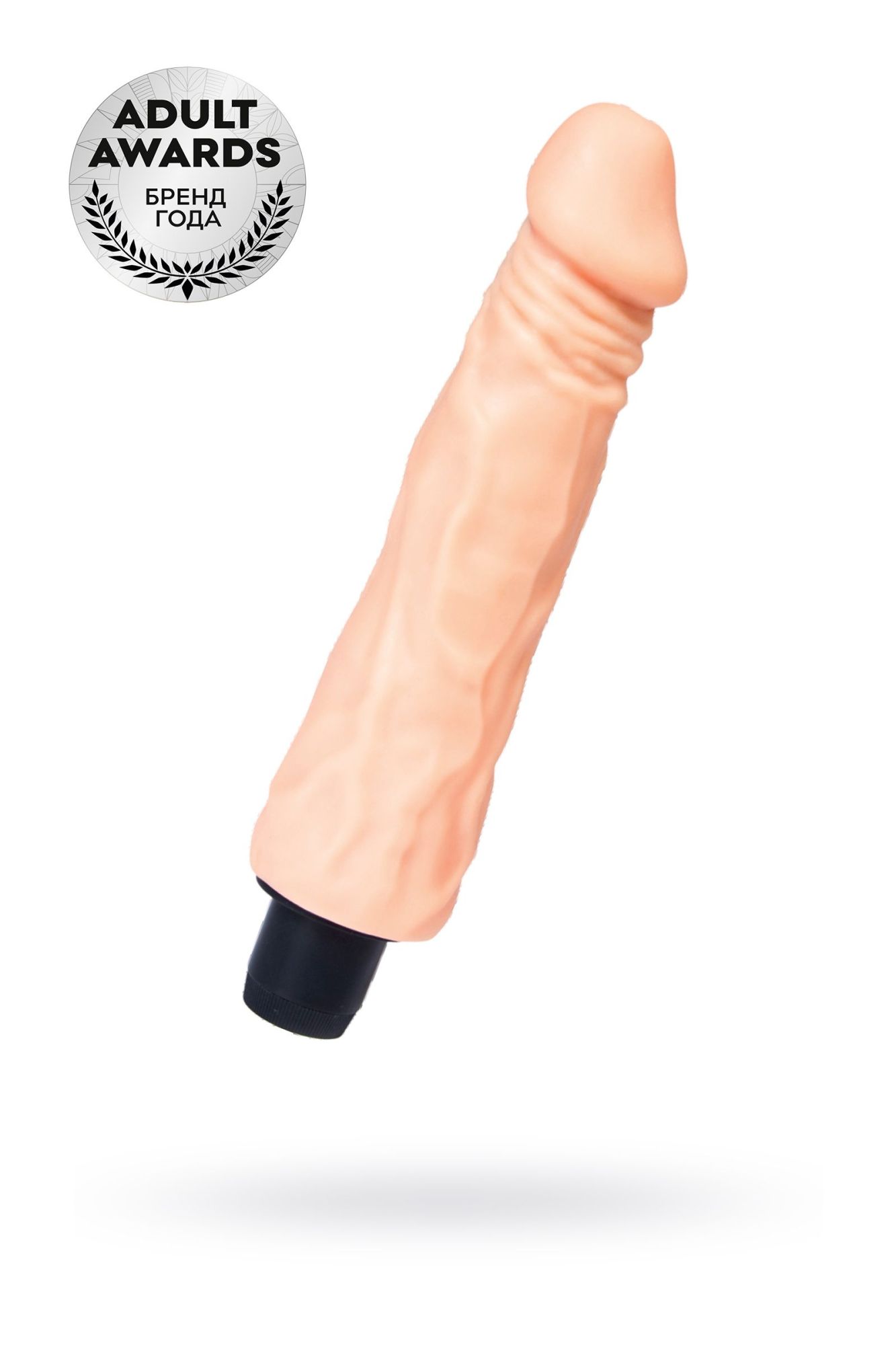 реалистичный вибратор toyfa a-toys hook, tpe, телесный, 23 см в Москве